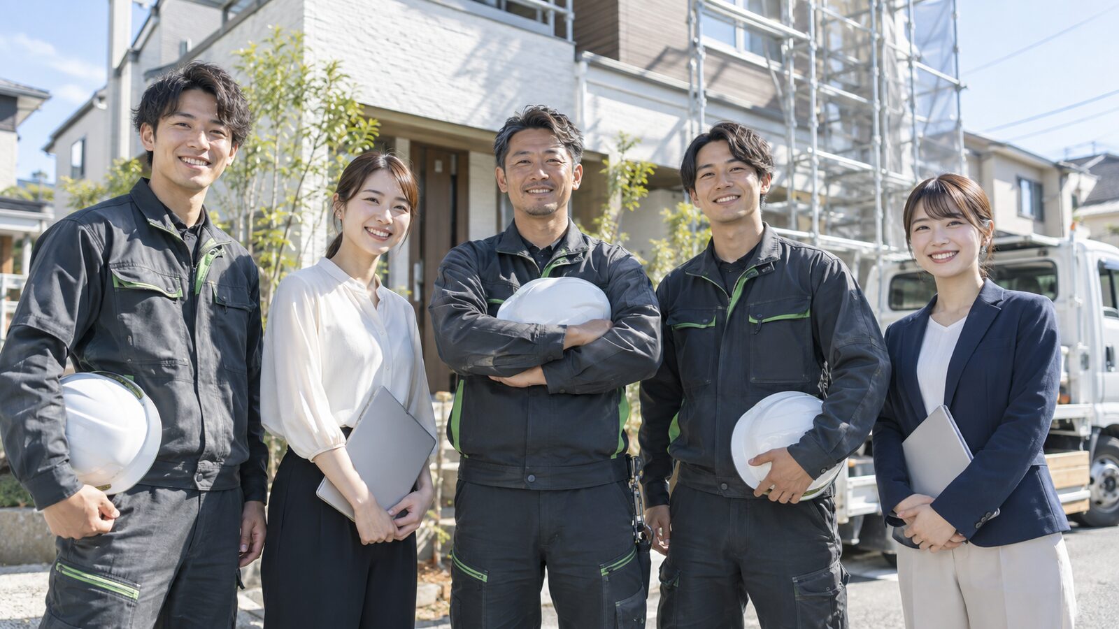 エイチプロスで働くスタッフと協力業者